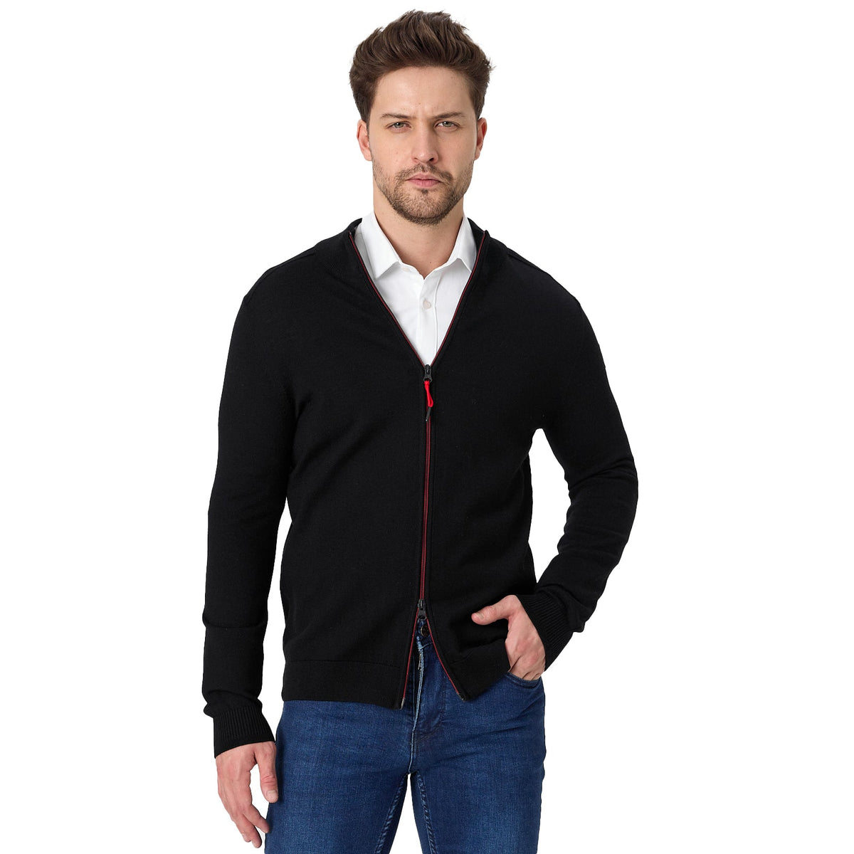 Cardigan en laine mérinos Tola - Maison Flavigny
