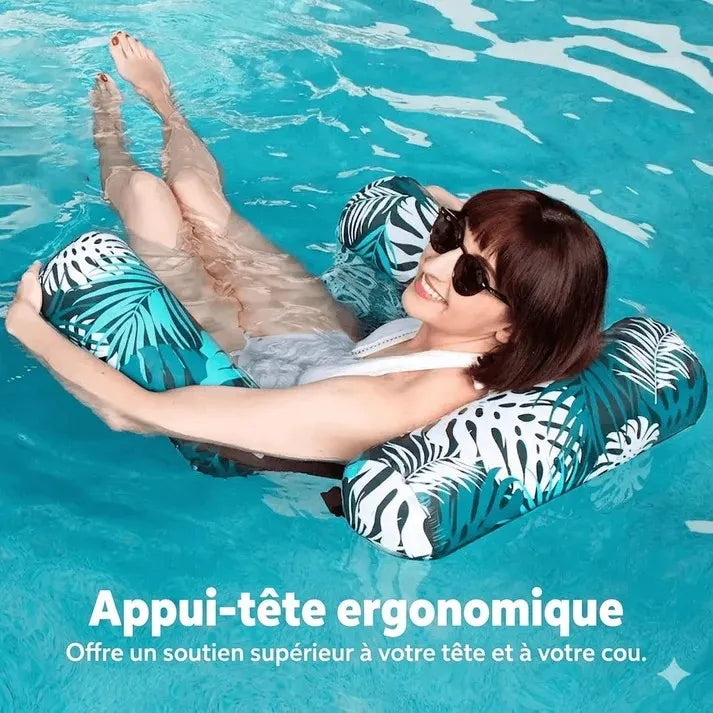 AquaDolce™ – Le Fauteuil Flottant Gonflable par Maison Flavigny