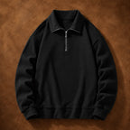 Sweat-shirt moderne à col zippé - Maison Flavigny