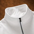 Sweat-shirt moderne à col zippé - Maison Flavigny