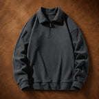 Sweat-shirt moderne à col zippé - Maison Flavigny