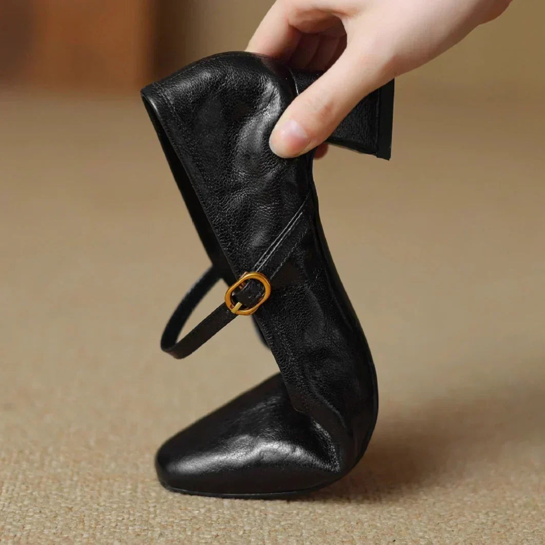Escarpins véritables en cuir Bella - Maison Flavigny