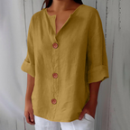 Blouse en lin Noora - Maison Flavigny