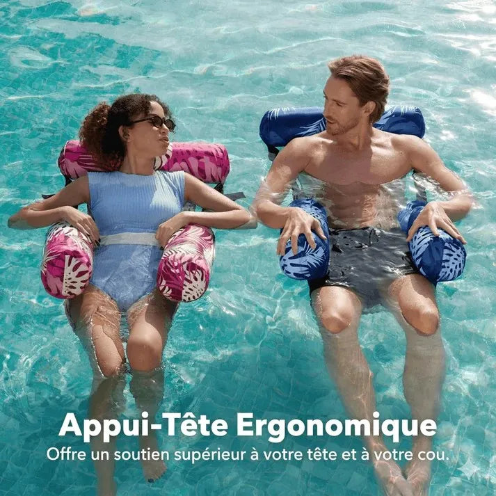 AquaDolce™ – Le Fauteuil Flottant Gonflable par Maison Flavigny