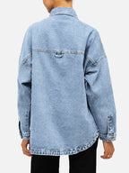 Veste oversize vintage en denim - Maison Flavigny