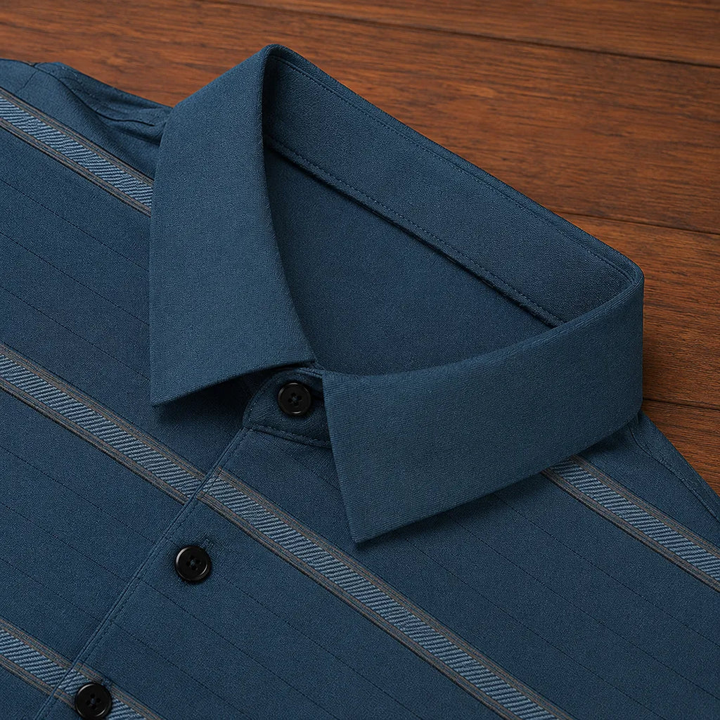 Polo rayé raffiné - Maison Flavigny