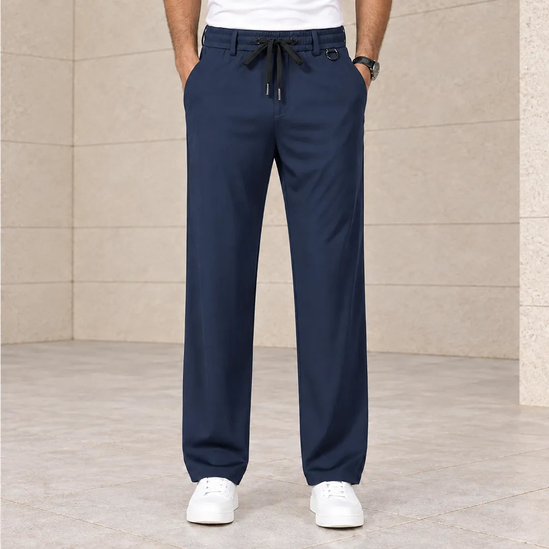 Pantalon décontracté à cordon de serrage Relaxed - Maison Flavigny