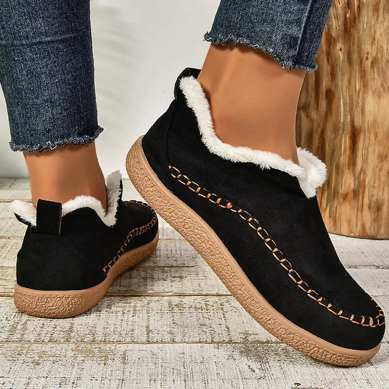Bottines à semelle antidérapante Leslie - Maison Flavigny