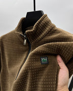 Pull à col zippé en alpaga - Maison Flavigny