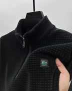 Pull à col zippé en alpaga - Maison Flavigny