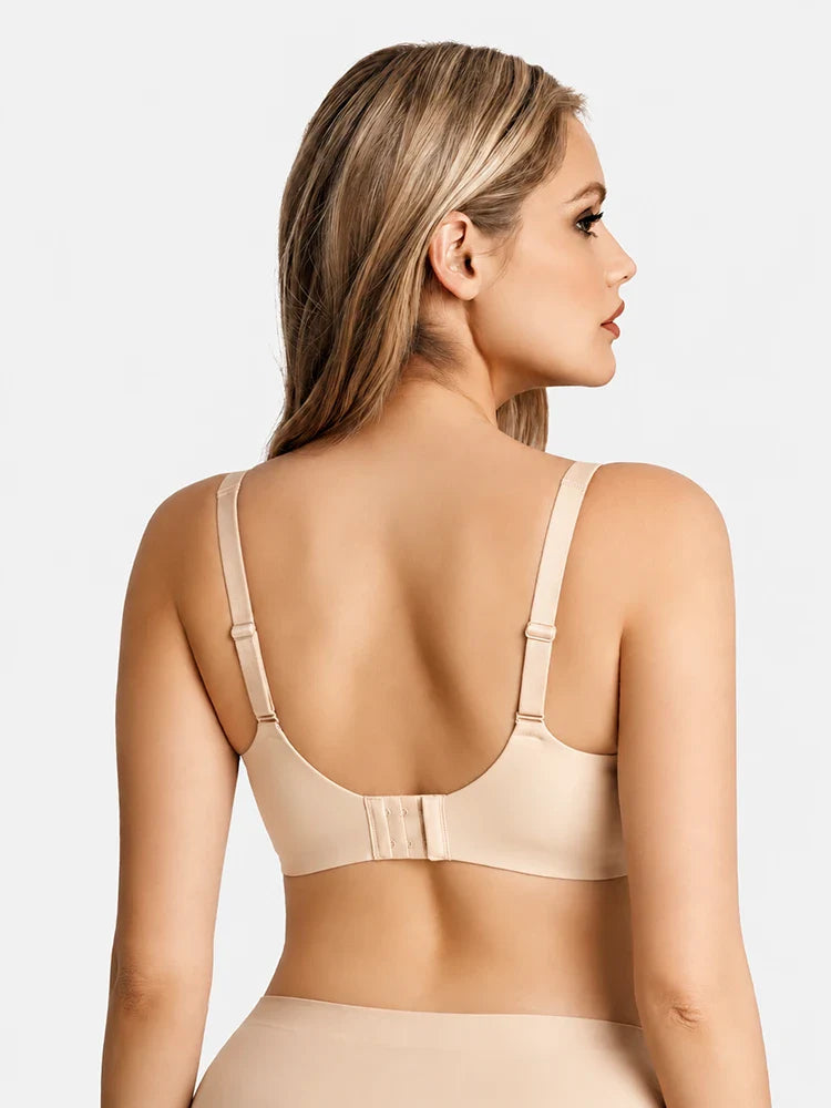 Soutien-gorge gel sans coutures ni armatures – Push-up col V plongeant