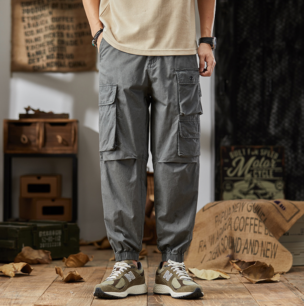 Pantalon cargo coupe décontractée Relaxed - Maison Flavigny
