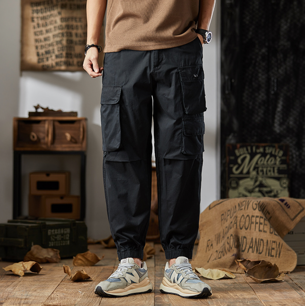 Pantalon cargo coupe décontractée Relaxed - Maison Flavigny
