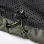 Veste à capuche en résille - Maison Flavigny
