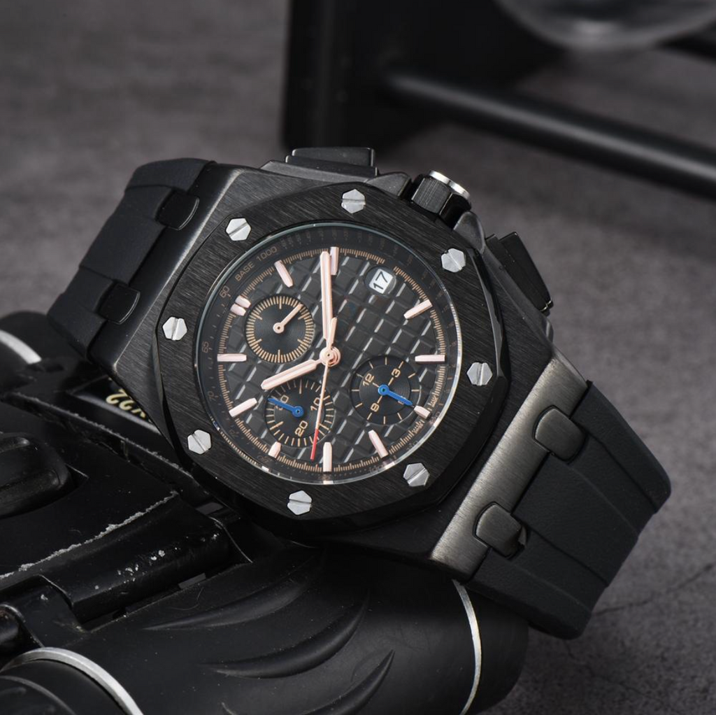 Montre chronographe à six aiguilles - Maison Flavigny
