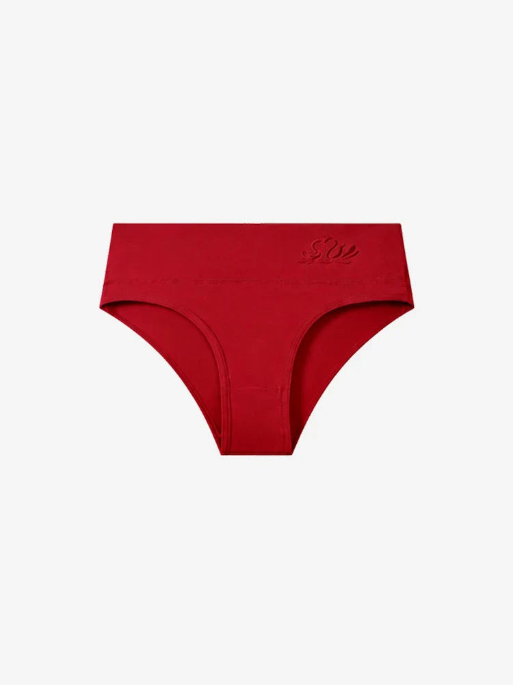 Lot de 4 strings taille haute sans coutures effet ventre plat