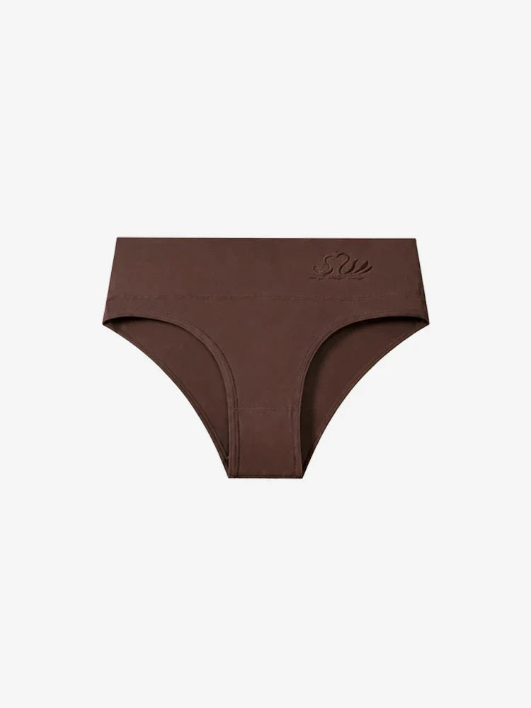 Lot de 4 strings taille haute sans coutures effet ventre plat