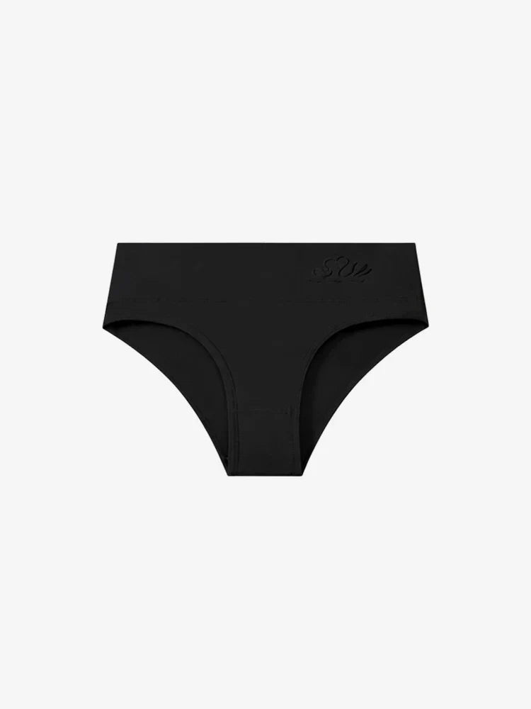 Lot de 4 strings taille haute sans coutures effet ventre plat