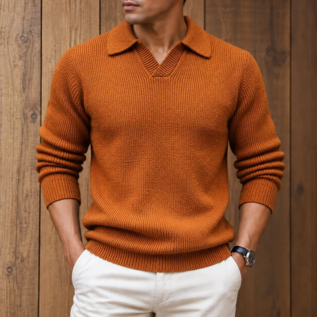 Pull en maille Textured - Maison Flavigny