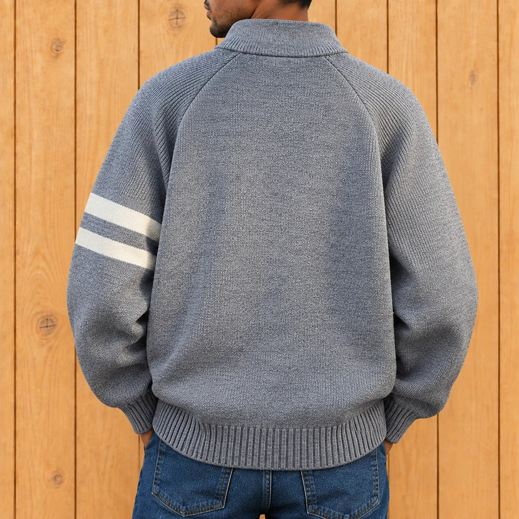 Veste rayée Textured - Maison Flavigny