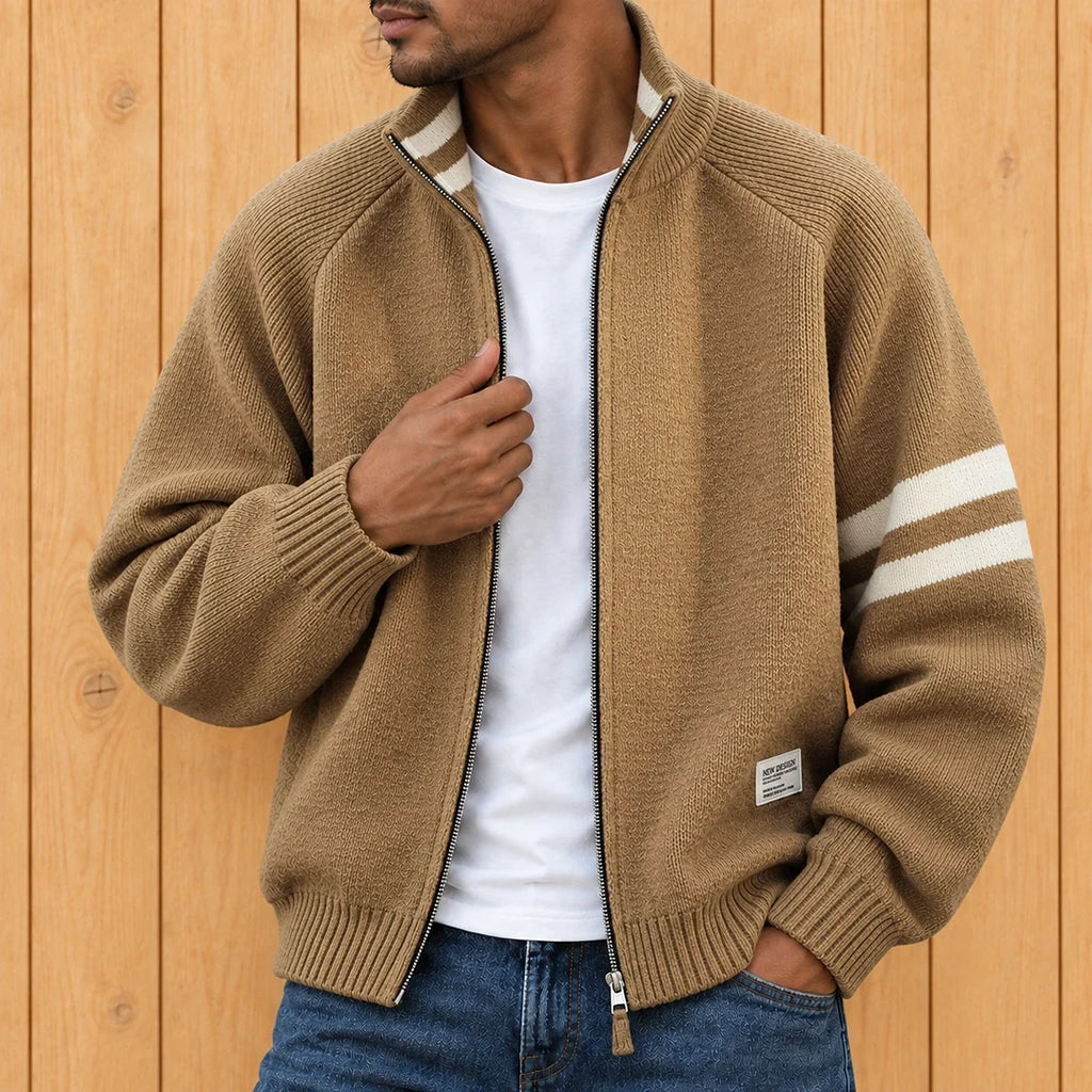 Veste rayée Textured - Maison Flavigny