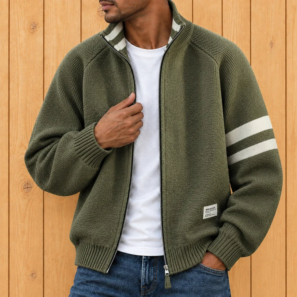 Veste rayée Textured - Maison Flavigny