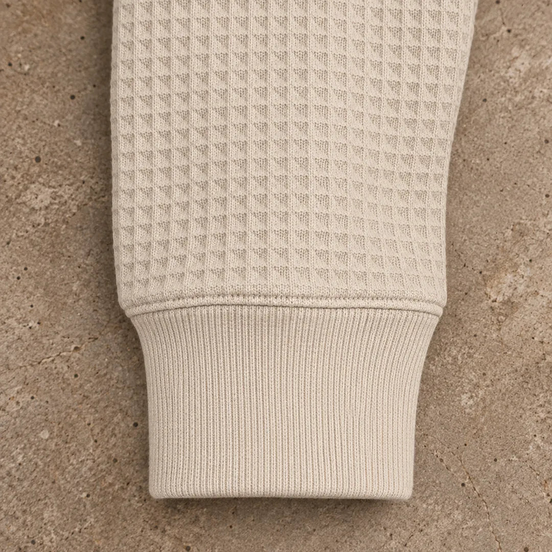 Sweat-shirt en nid d'abeille en maille - Maison Flavigny