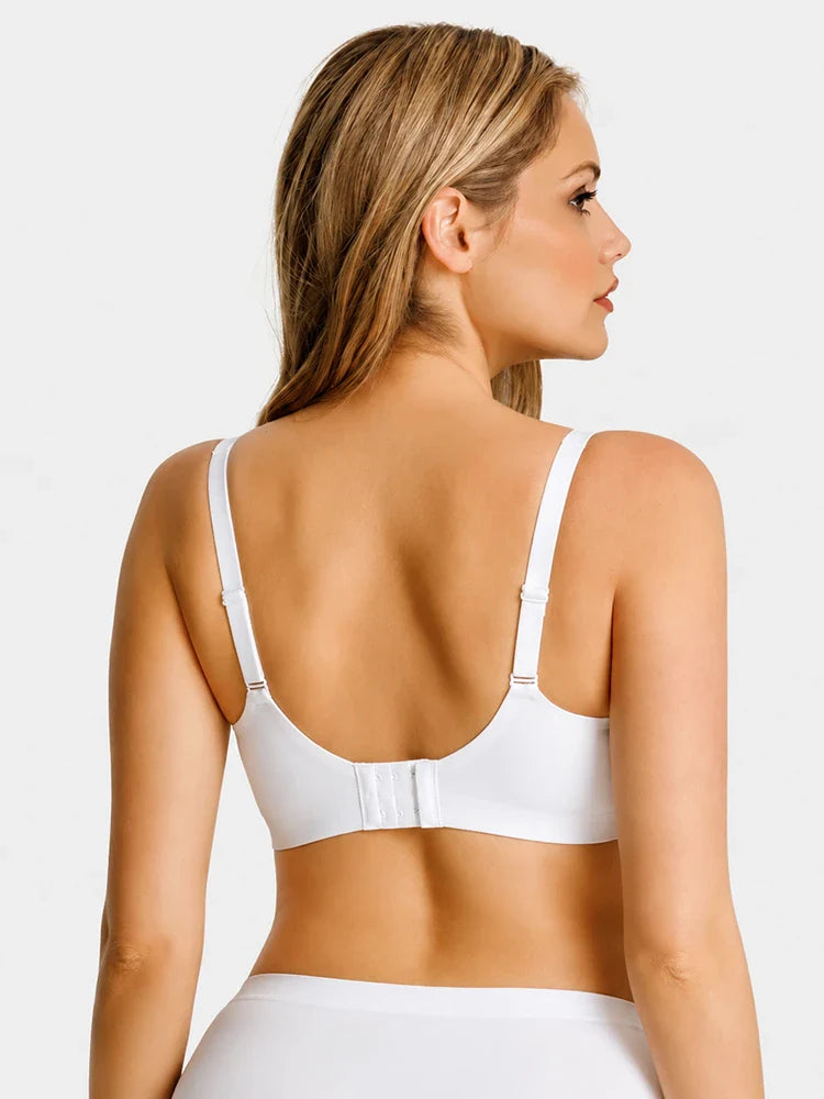 Soutien-gorge gel sans coutures ni armatures – Push-up col V plongeant