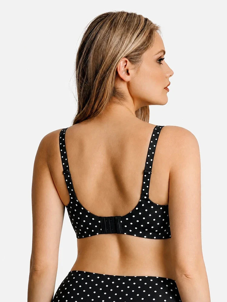 Soutien-gorge gel sans coutures ni armatures – Push-up col V plongeant