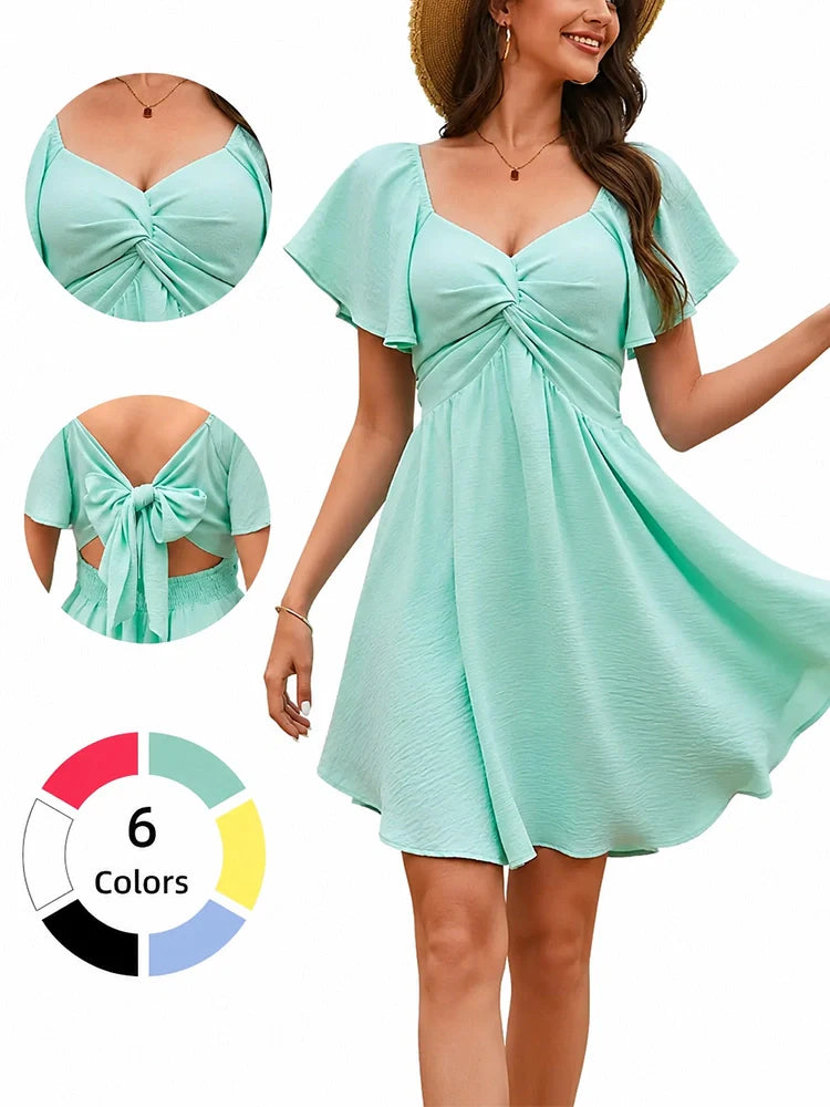 Robe courte décolleté cœur Summer Romance