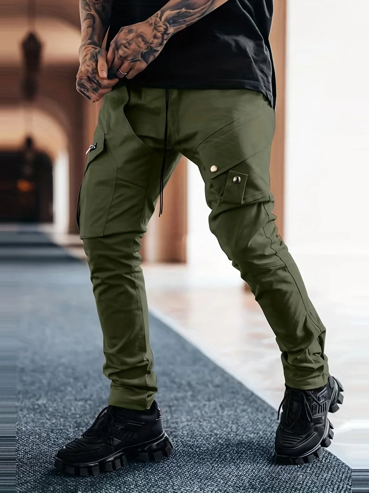 Pantalon cargo Arkan - Maison Flavigny