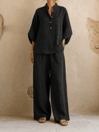 Pantalon large Maribel - Maison Flavigny