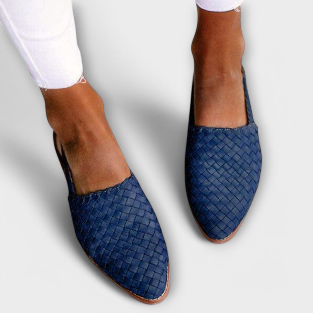 Mocassins tressés Aurora - Maison Flavigny
