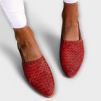 Mocassins tressés Aurora - Maison Flavigny