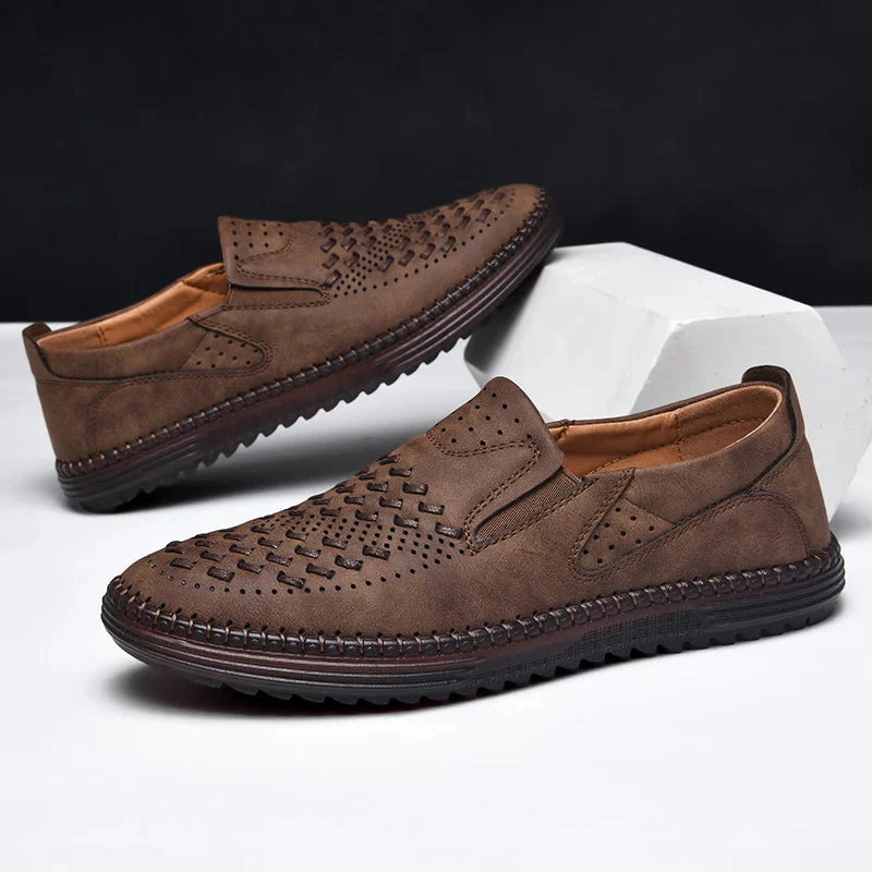 Mocassins en cuir Watford - Maison Flavigny