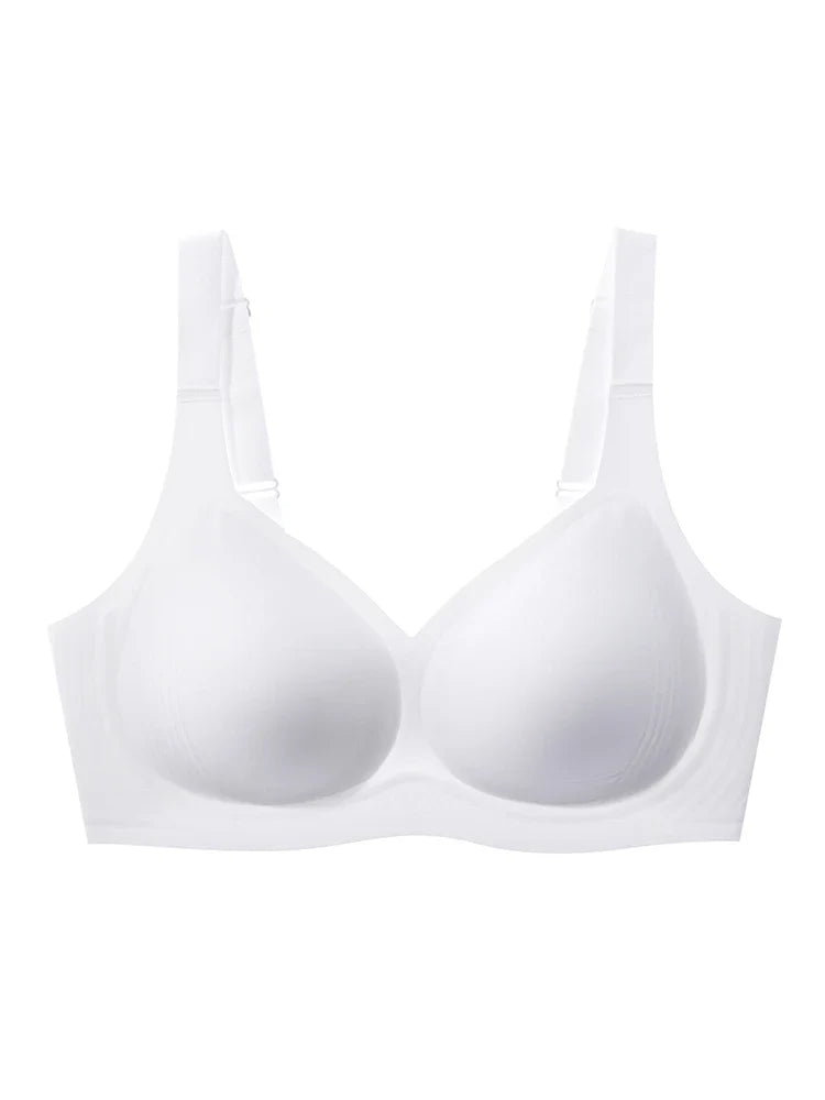 Soutien-gorge grande taille sans coutures ni armatures, couvrance intégrale
