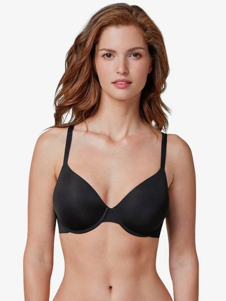 Soutien-gorge push-up femme ultra doux – Décolleté arrondi, armatures rembourrées, demi-balconnet invisible sous T-shirt