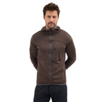 Sweat à capuche en laine mérinos Maestro - Maison Flavigny