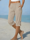Pantalon longueur capri Eileen - Maison Flavigny