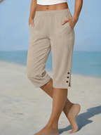 Pantalon longueur capri Eileen - Maison Flavigny