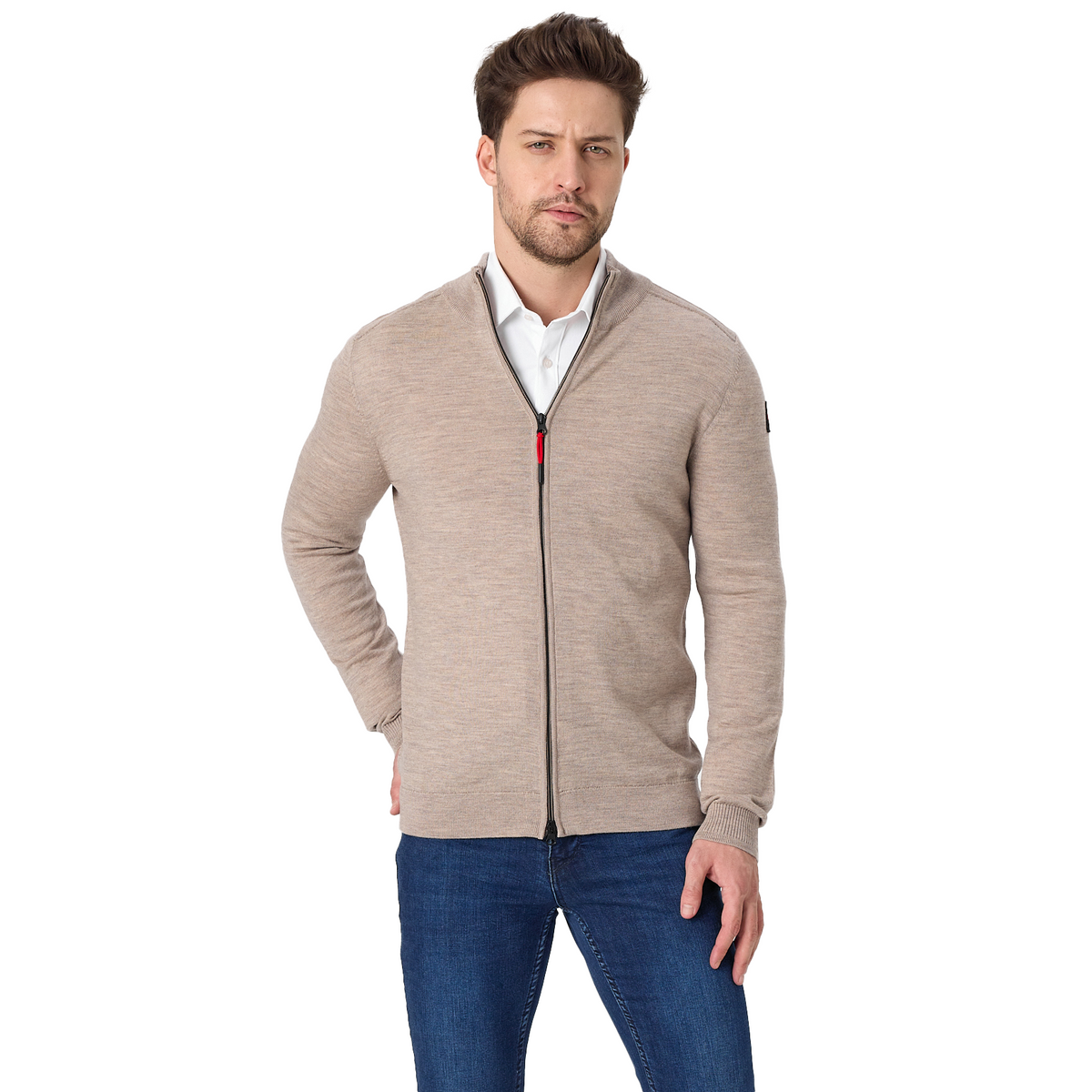 Cardigan en laine mérinos Tola - Maison Flavigny