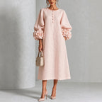 Robe midi fleurie Ivy - Maison Flavigny