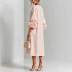 Robe midi fleurie Ivy - Maison Flavigny