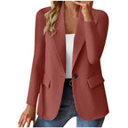 Blazer ajusté à la coupe à col cranté Miranda - Maison Flavigny