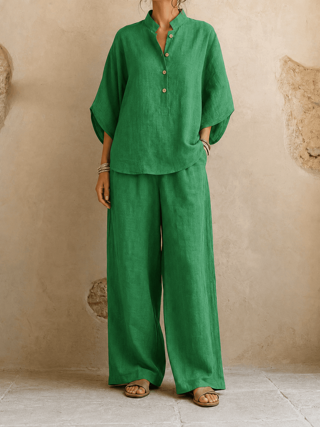 Pantalon large Maribel - Maison Flavigny