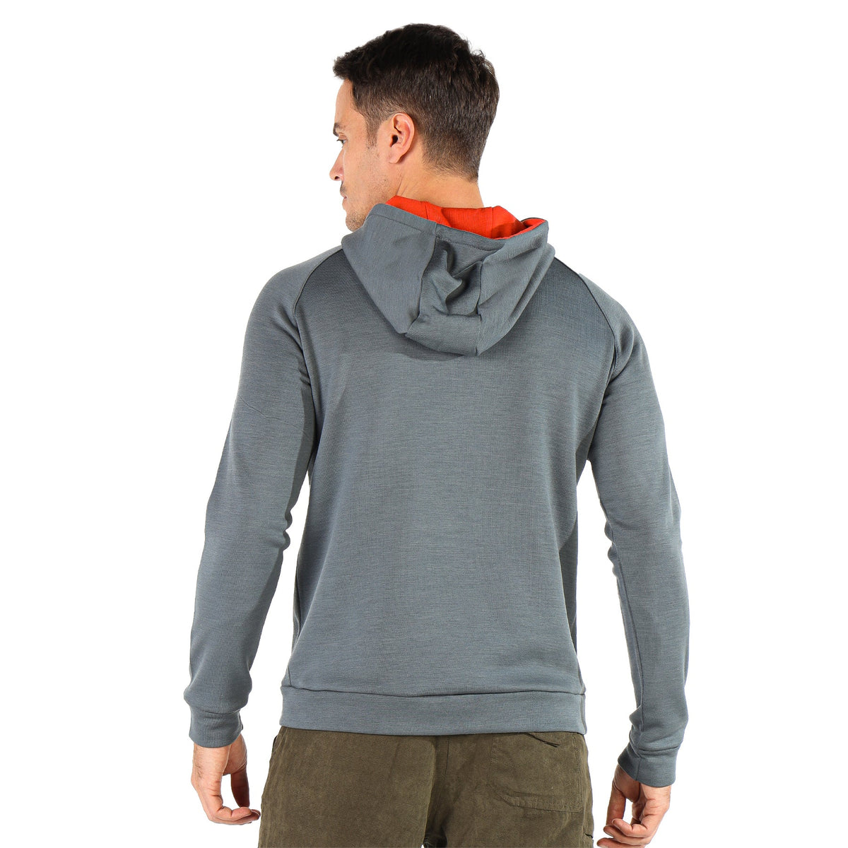 Sweat à capuche en laine mérinos Scout - Maison Flavigny