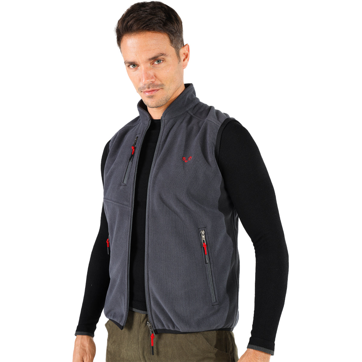 Gilet sans manches en laine mérinos Polarfleece - Maison Flavigny
