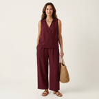 Ensemble large en lin Twiila - Maison Flavigny