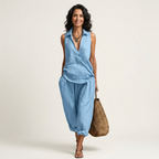 Ensemble large en lin Twiila - Maison Flavigny