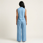 Ensemble large en lin Twiila - Maison Flavigny